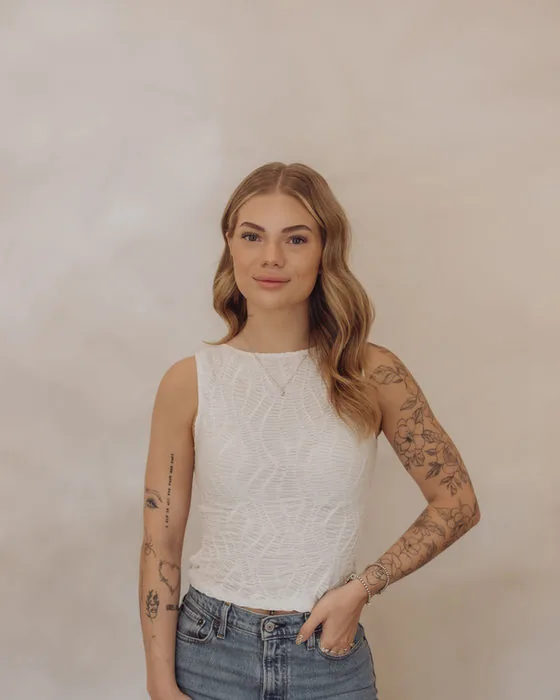 Carly, stylist at Blonde Culture Cochrane