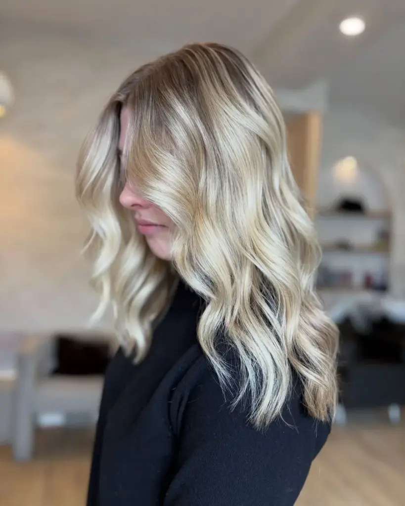 Blonde brightened for warmer weather, by Carly